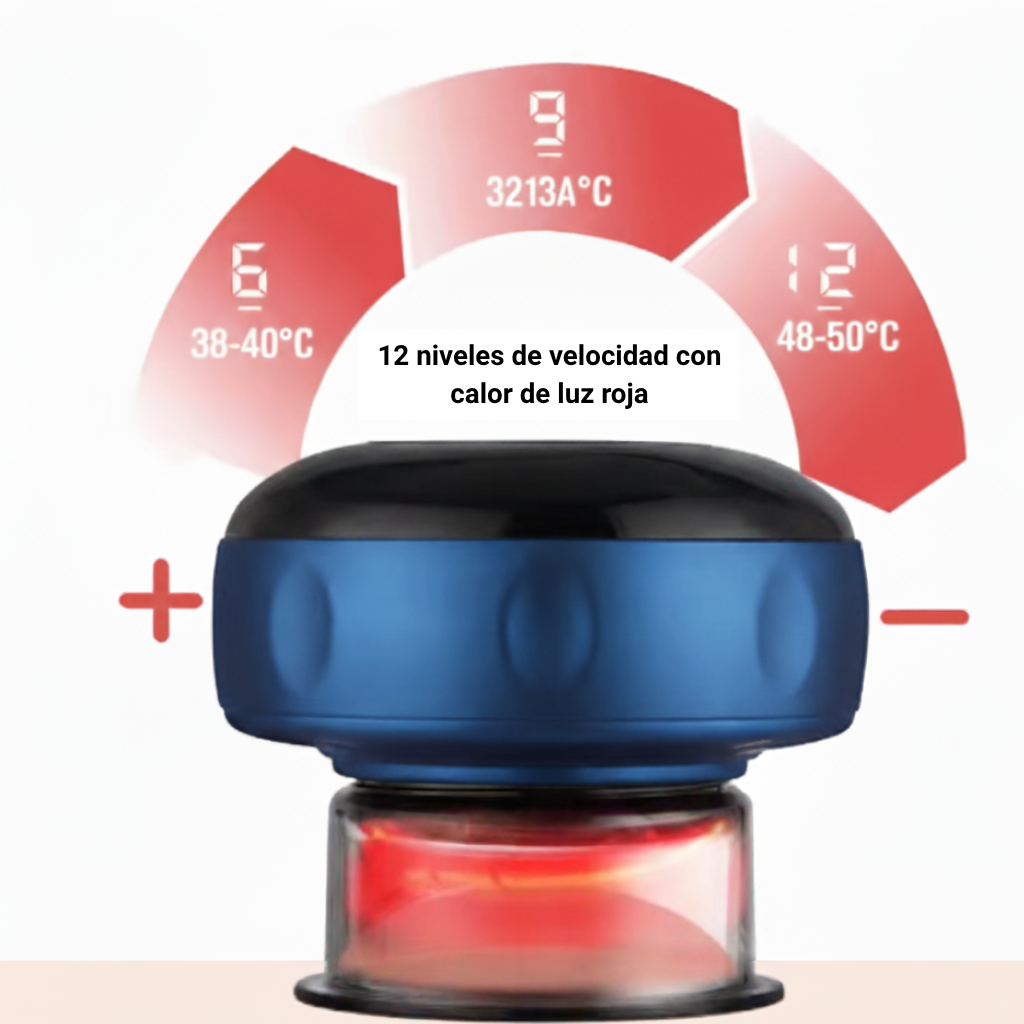 Masajeador de ventosa eléctrica inteligente VitalClara PREMIUM
